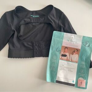 Marena Lipedema Open Bust Vest 3/4 Sleeves